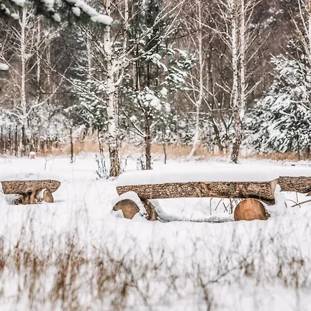 Nyaraló Sosnowy Raj Nad Rzeka Wkra *