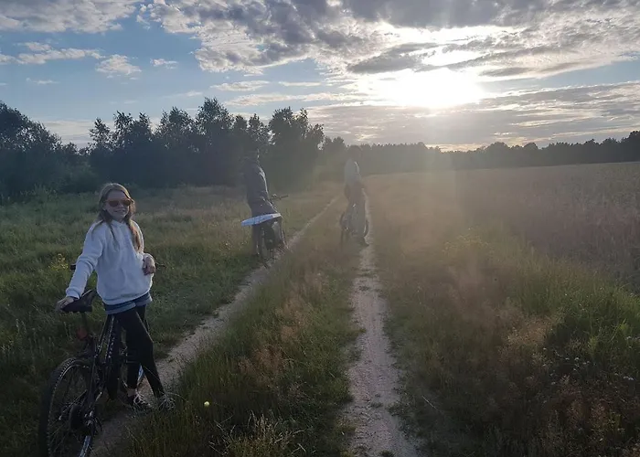 Sosnowy Raj Nad Wkra בית נופש Popielzyn Dolny